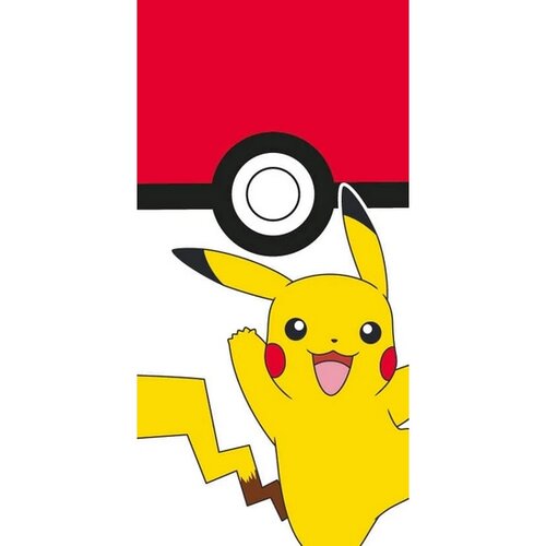 Detská osuška Pokémon Pokéball a Pikachu Detská osuška Pokémon Pokéball a Pikachu