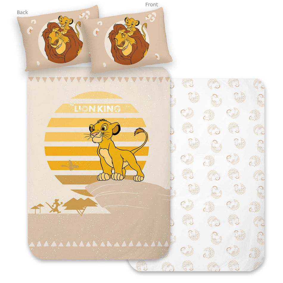 Detská posteľná bielizeň do detskej postieľky Levíkráľ Malý Simba