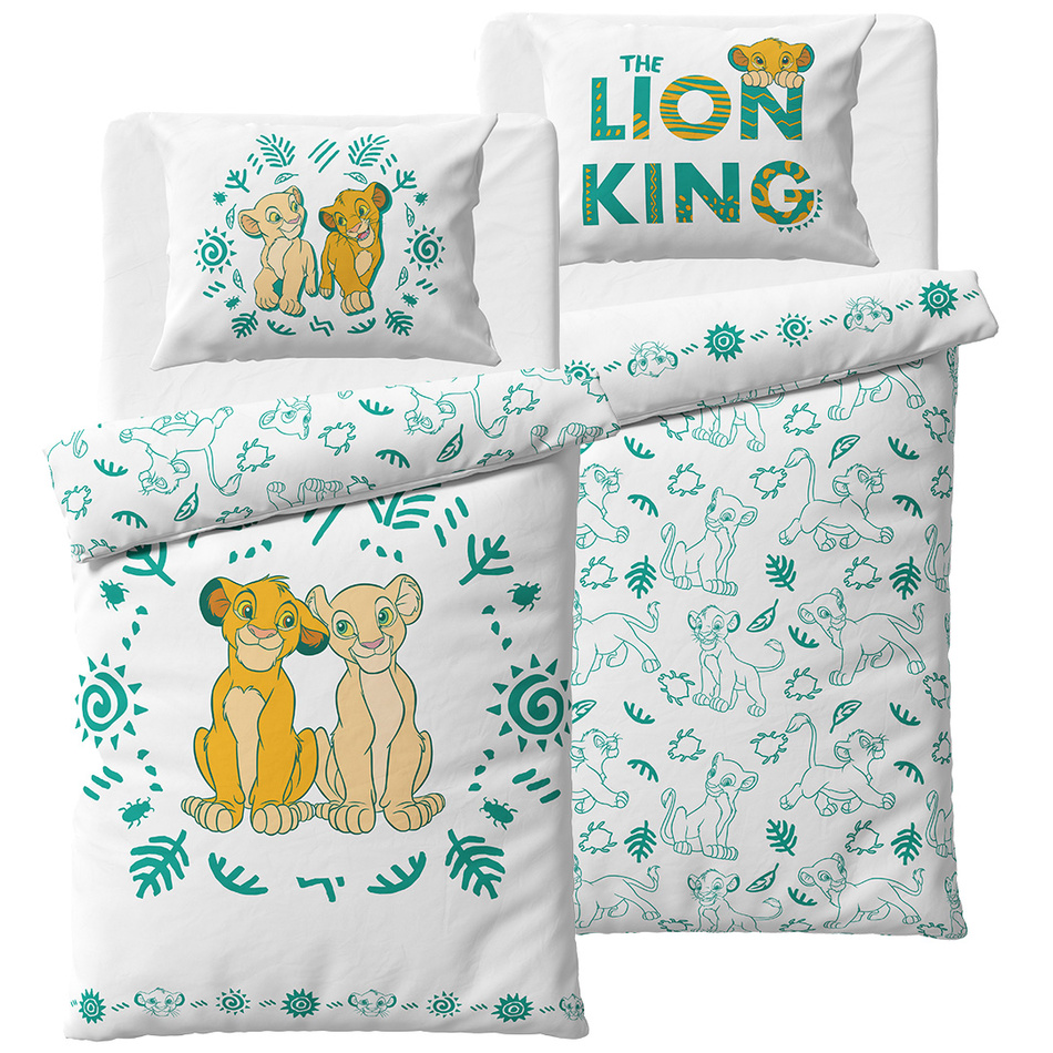 Detské obliečky Leví Kráľ Simba a Nala