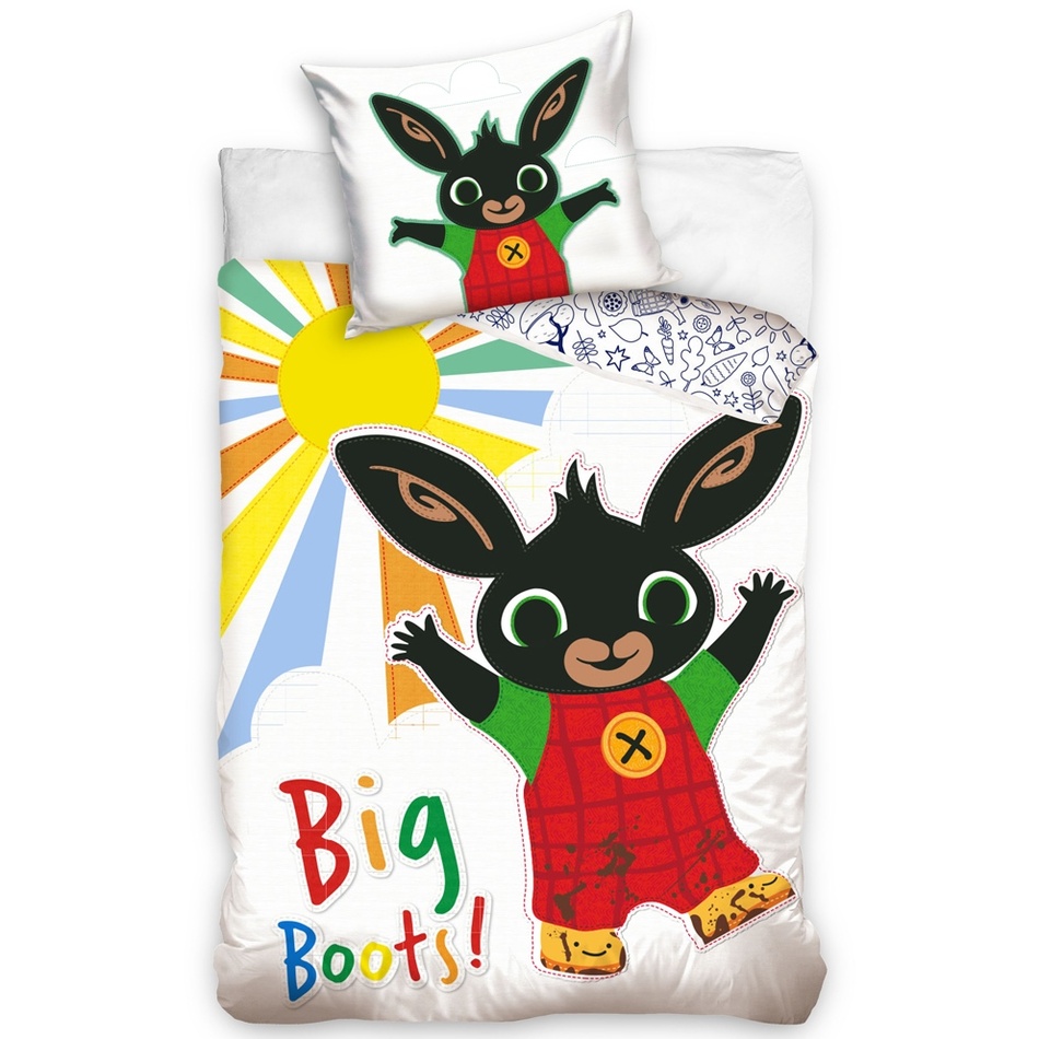 Detské obliečky Zajačik Bing a Dúhové Slniečko