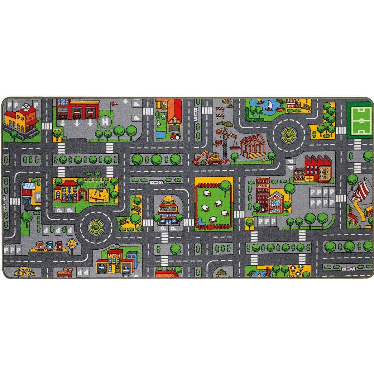 Detský koberec mesto/ulica Detský koberec mesto/ulica