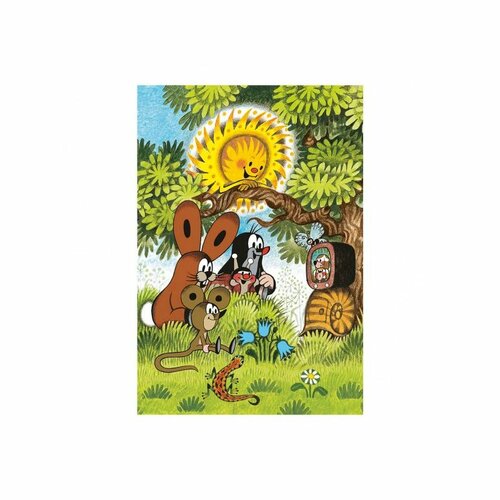 Dino Puzzle Krtko 2x48 dielikov 18x26cm v krabici 27x19x4cm Dino Puzzle Krtko 2x48 dielikov 18x26cm v krabici 27x19x4cm