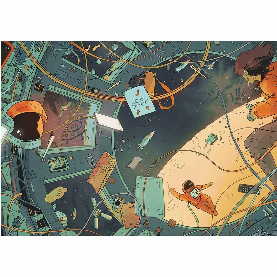 Dino Puzzle Vesmír - Nájdi 10 predmetov 47x33cm 300 dielikov XL v krabici 27x19x4cm Dino Puzzle Vesmír - Nájdi 10 predmetov 47x33cm 300 dielikov XL v krabici 27x19x4cm