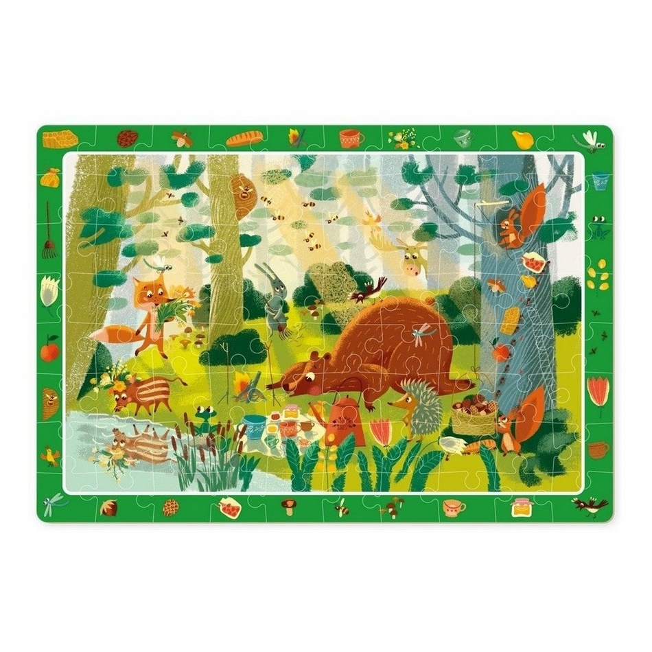 Dodo Puzzle s hľadaním obrázkov Rozprávkový les Dodo Puzzle s hľadaním obrázkov Rozprávkový les