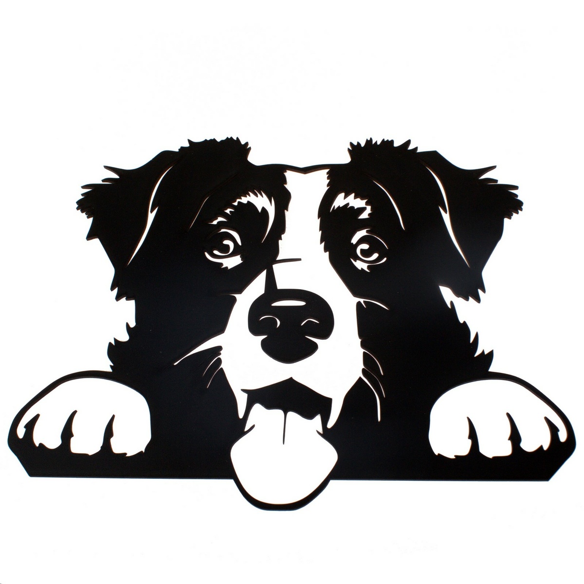 Drevená vyrezávaná dekorácia na stenu Borderkólia Drevená vyrezávaná dekorácia na stenu Borderkólia