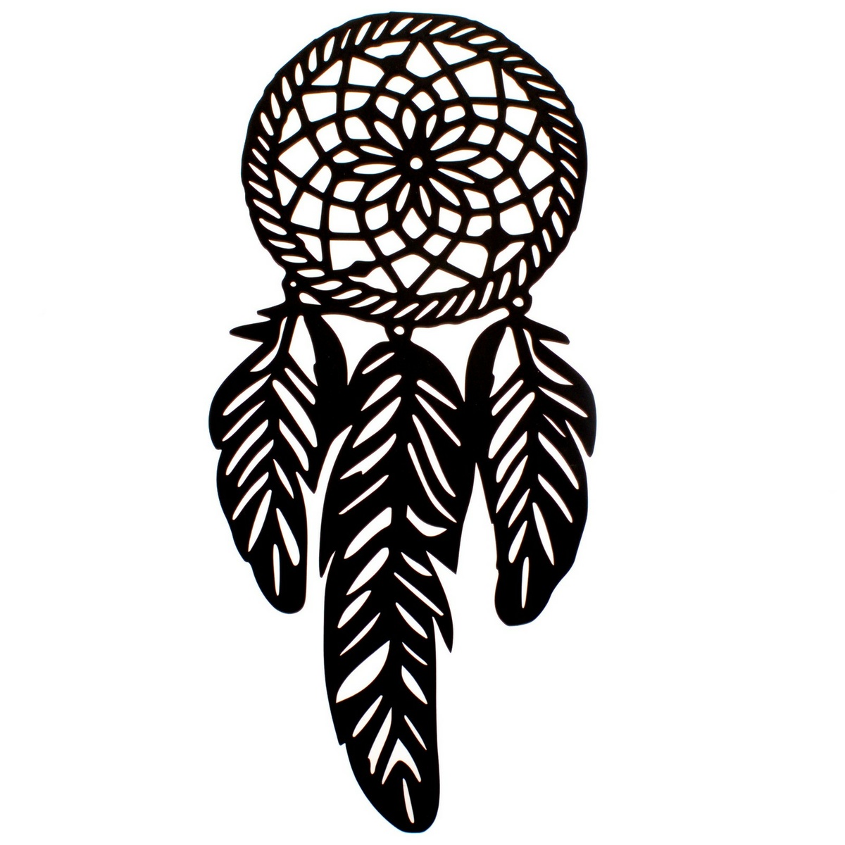 Drevená vyrezávaná dekorácia na stenu Lapač snov Dream Drevená vyrezávaná dekorácia na stenu Lapač snov Dream