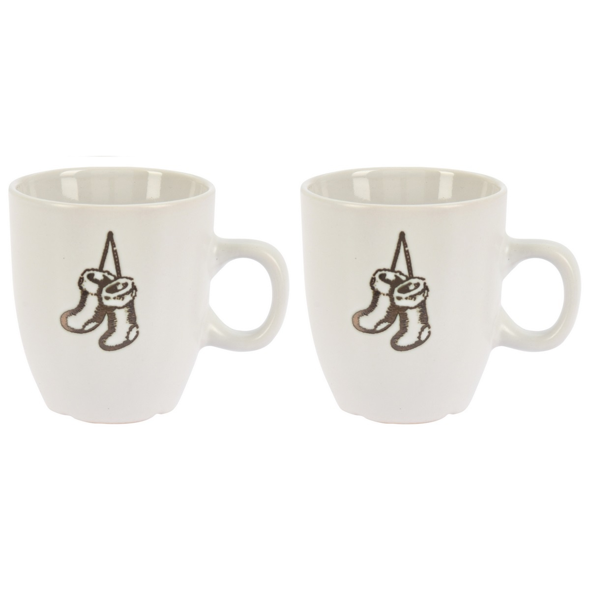 EH 2dielna sada kameninových hrnčekov 150 ml