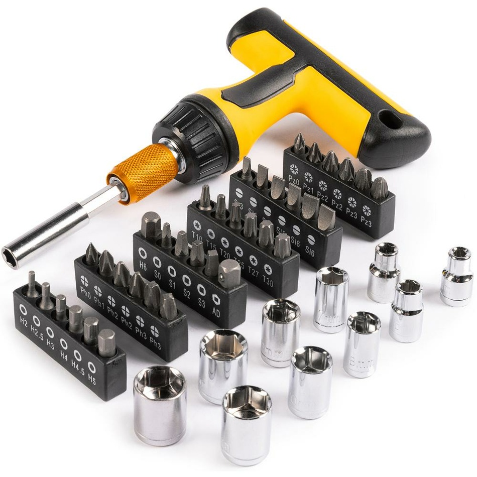 Fieldmann FDS 1021-48R sada skrutkovača s bitmi Fieldmann FDS 1021-48R sada skrutkovača s bitmi