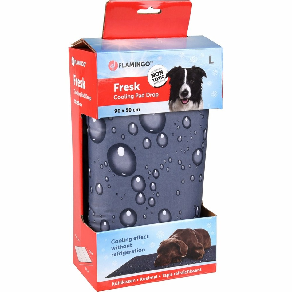Flamingo Chladiaca podložka Kvapka sivá Flamingo Chladiaca podložka Kvapka sivá
