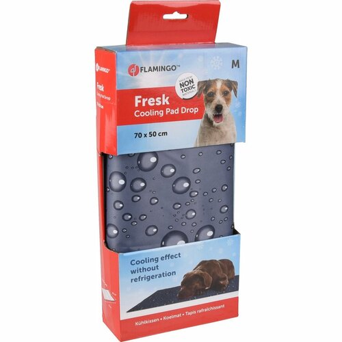 Flamingo Chladiaca podložka Kvapka sivá Flamingo Chladiaca podložka Kvapka sivá