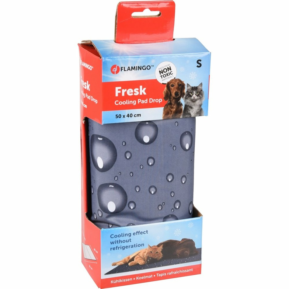 Flamingo Chladiaca podložka Kvapka sivá Flamingo Chladiaca podložka Kvapka sivá
