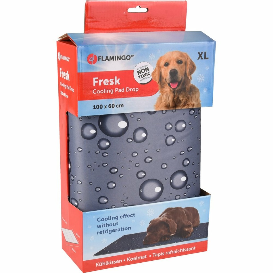 Flamingo Chladiaca podložka Kvapka sivá Flamingo Chladiaca podložka Kvapka sivá