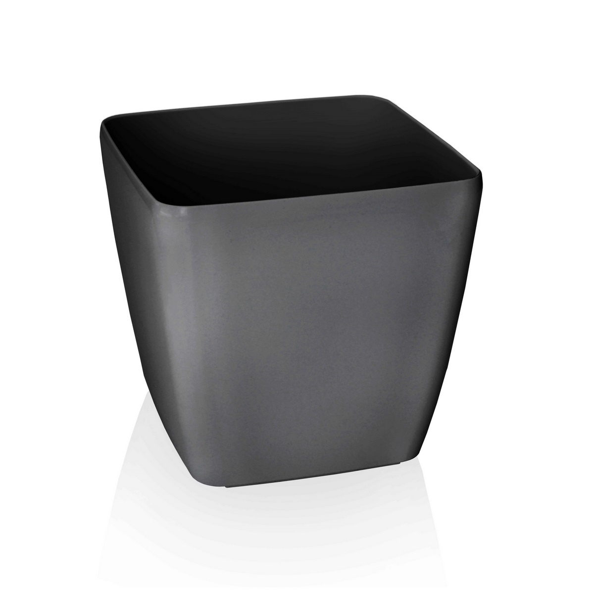 Flower Lover Obal na kvetináč Quadrato Easy antracit