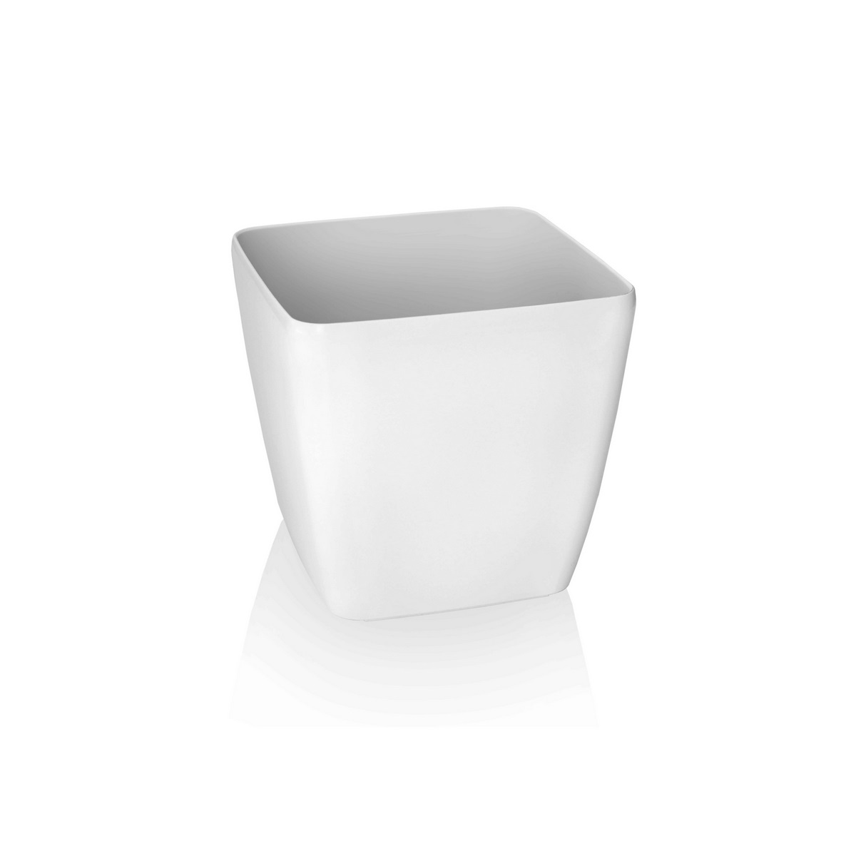 Flower Lover Obal na kvetináč Quadrato Easy biela