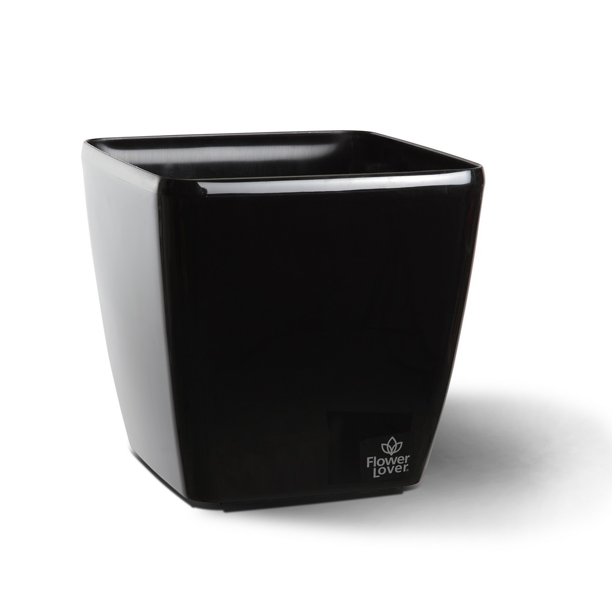 Flower Lover Obal na kvetináč Quadrato Easy čierna
