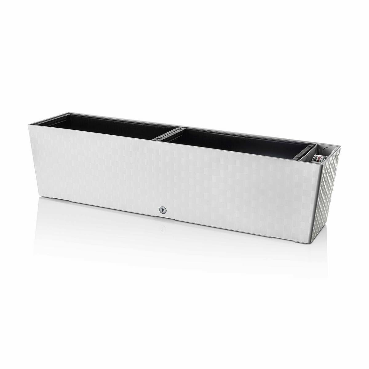 Flower Lover Samozavlažovací kvetináč Supreme biela