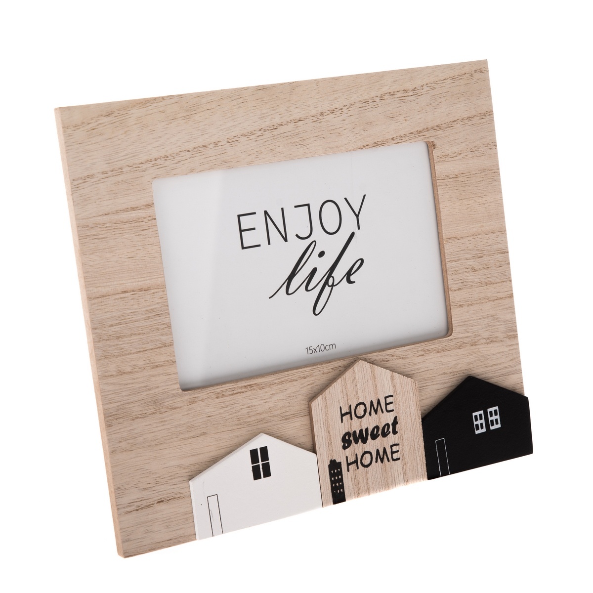 Fotorámček Home town hnedá