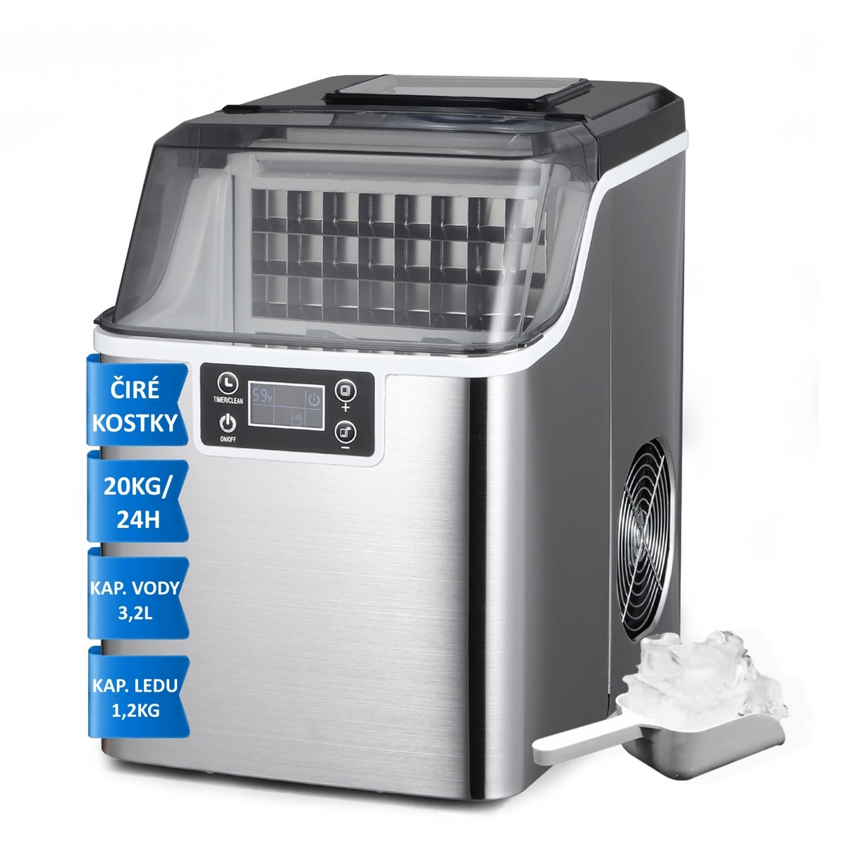 Guzzanti GZ 124A výrobník ľadu Guzzanti GZ 124A výrobník ľadu