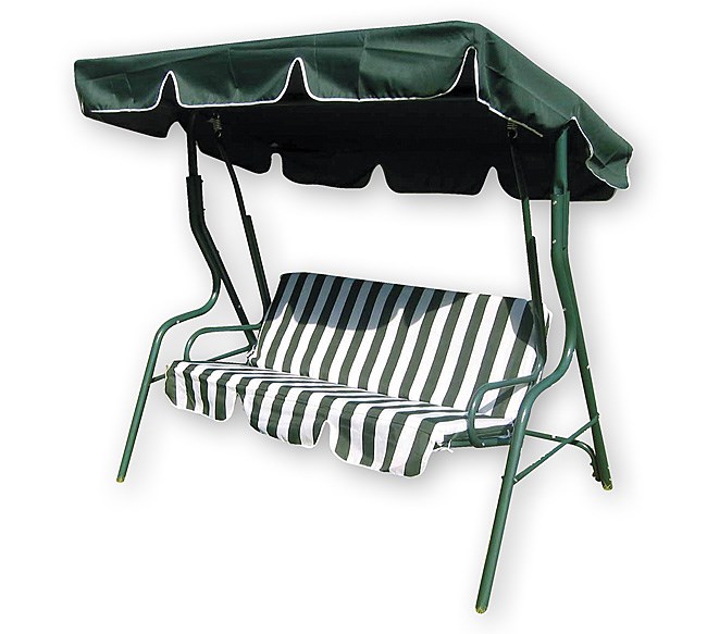 Happy Green Záhradná hojdačka Stripy II