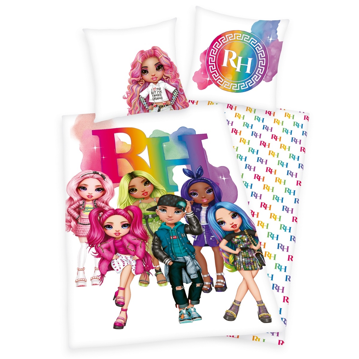 Herding Detské bavlnené obliečky Rainbow High Herding Detské bavlnené obliečky Rainbow High