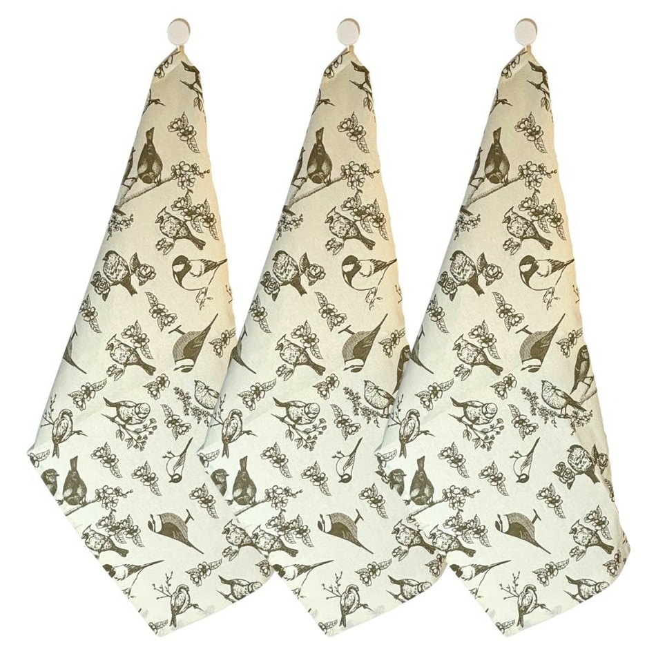 Home Elements Kuchynská utierka Vtáčiky