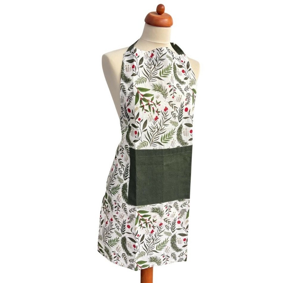 Home Elements Kuchynská zástera Červené imelo Home Elements Kuchynská zástera Červené imelo