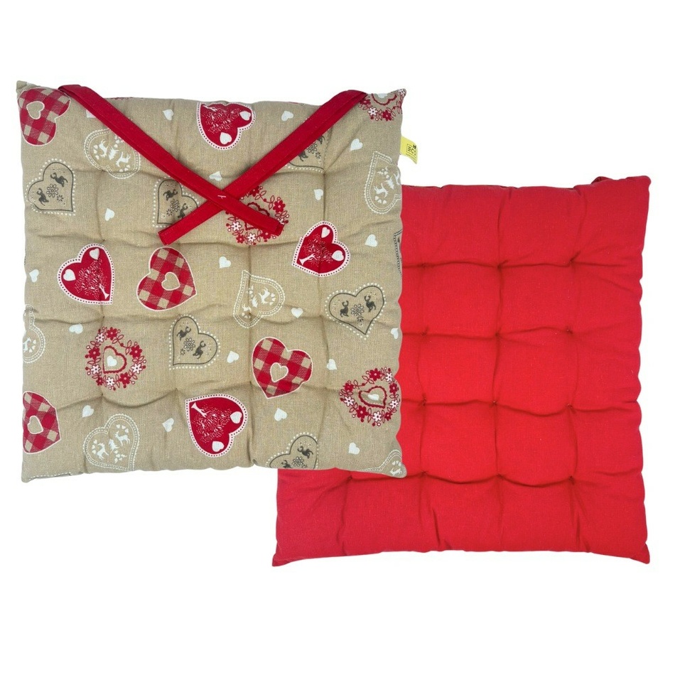 Home Elements Sedák prešívaný Srdce