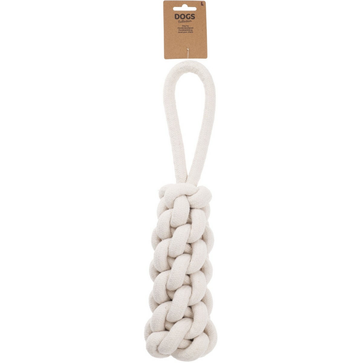 Hračka pre psa Uzol biela Hračka pre psa Uzol biela