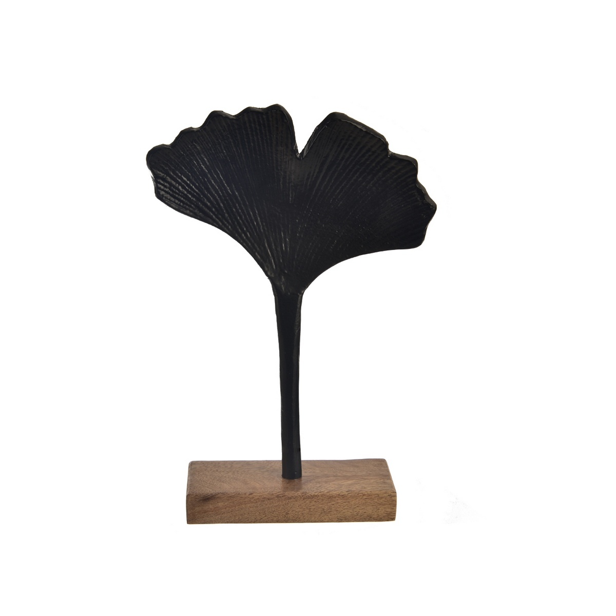 InDecor List na podstavci z mangového dreva Black InDecor List na podstavci z mangového dreva Black