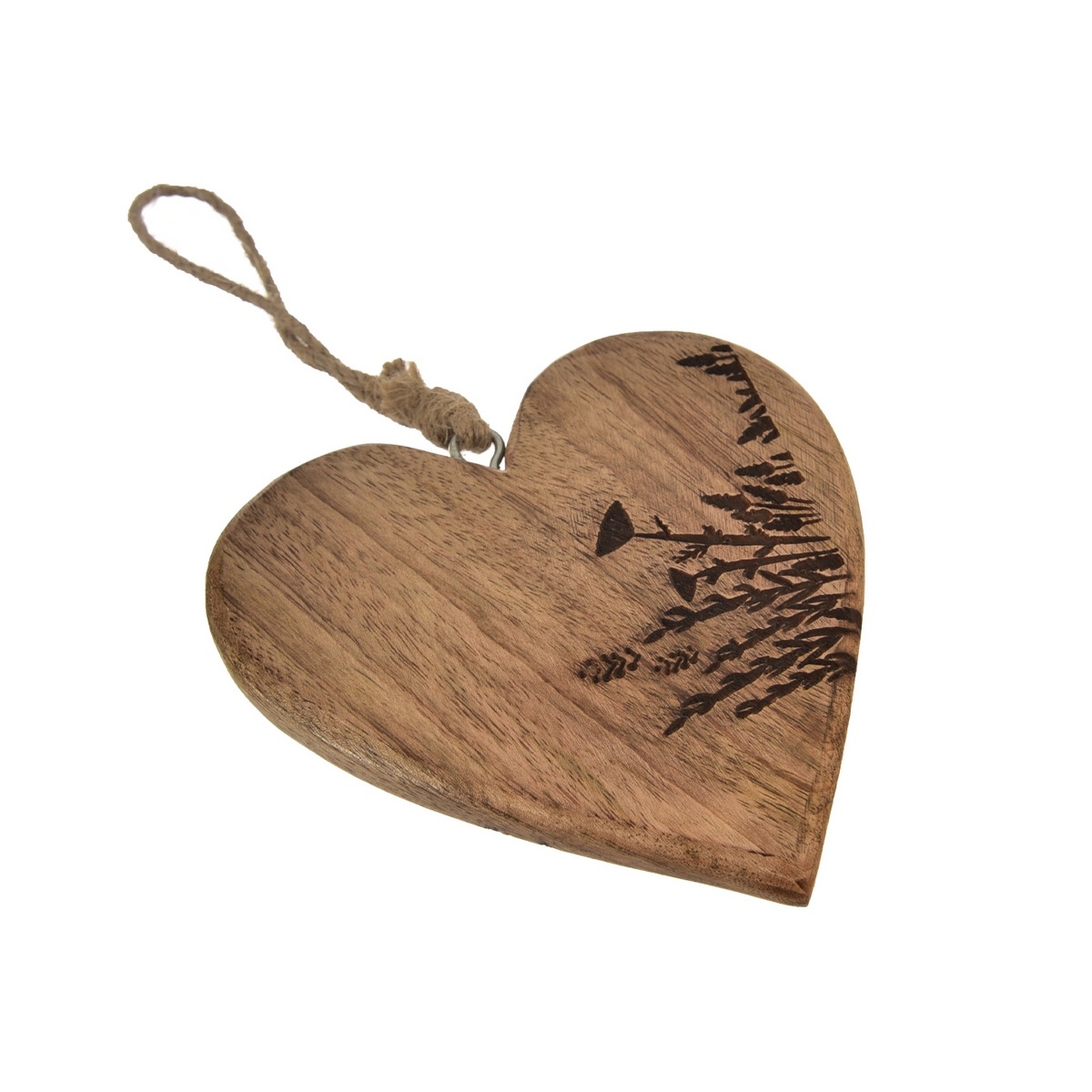 InDecor Závesné srdce z mangového dreva Lúka InDecor Závesné srdce z mangového dreva Lúka