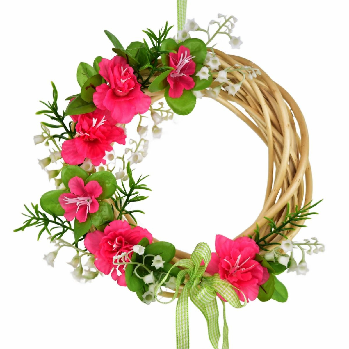 Jarný prútený veniec Azalka Jarný prútený veniec Azalka