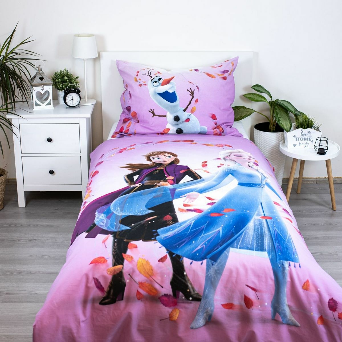 Jerry Fabrics Bavlnené obliečky Frozen "Magical time"