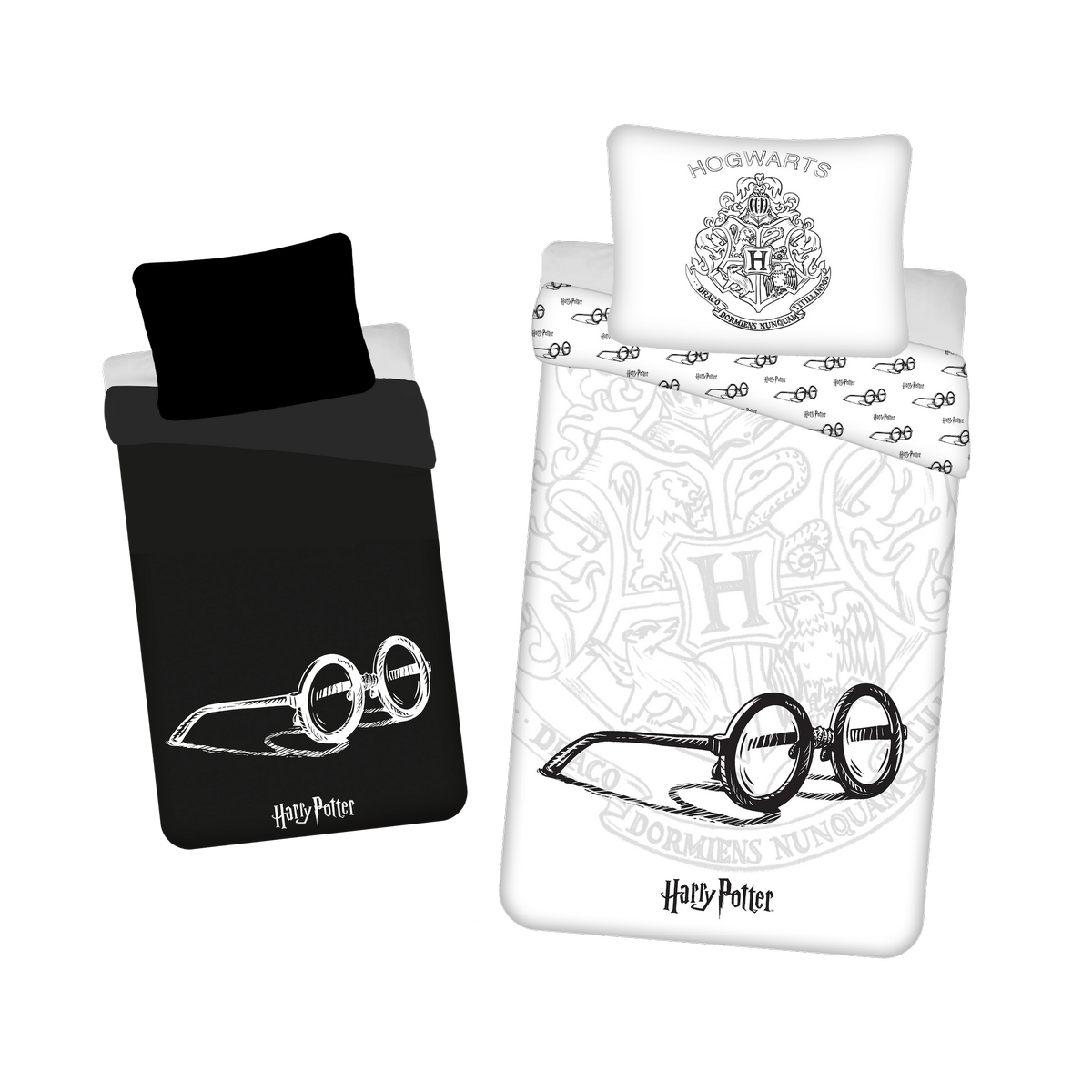 Jerry Fabrics Bavlnené obliečky svietiace Harry Potter