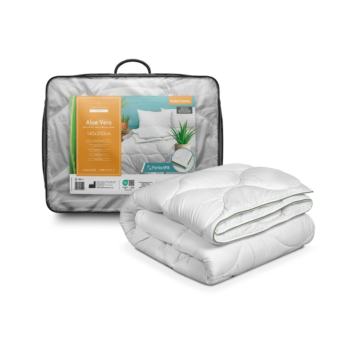 John Cotton Prikrývka Aloe Vera John Cotton Prikrývka Aloe Vera