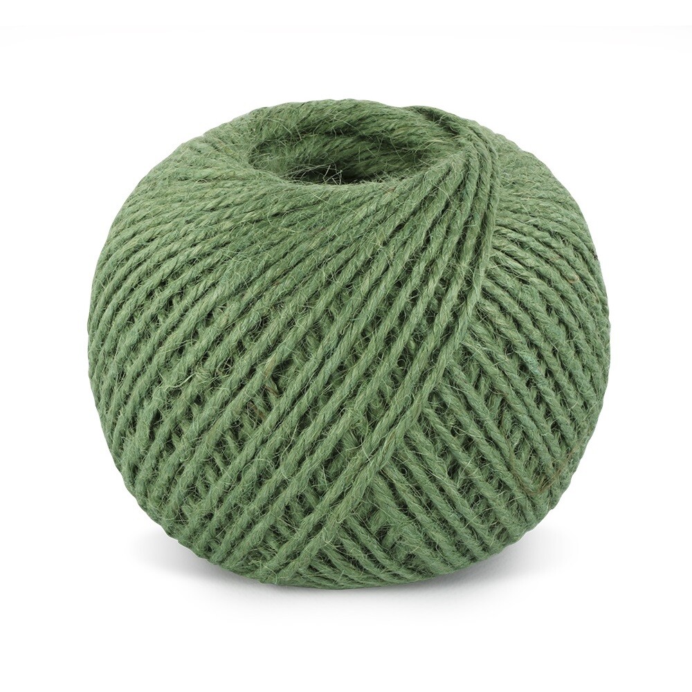 Jutový motúz zelený TEX