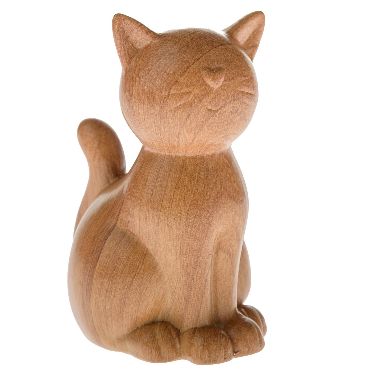 Keramická mačka Beckie hnedá