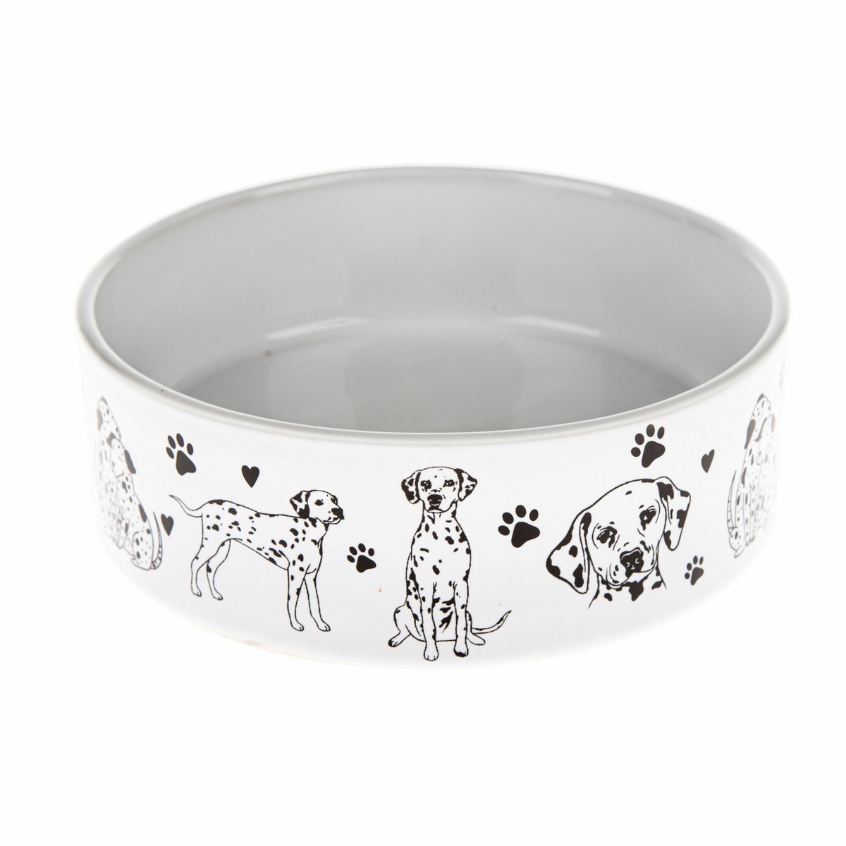 Keramická miska pre psa Dalmatín Keramická miska pre psa Dalmatín