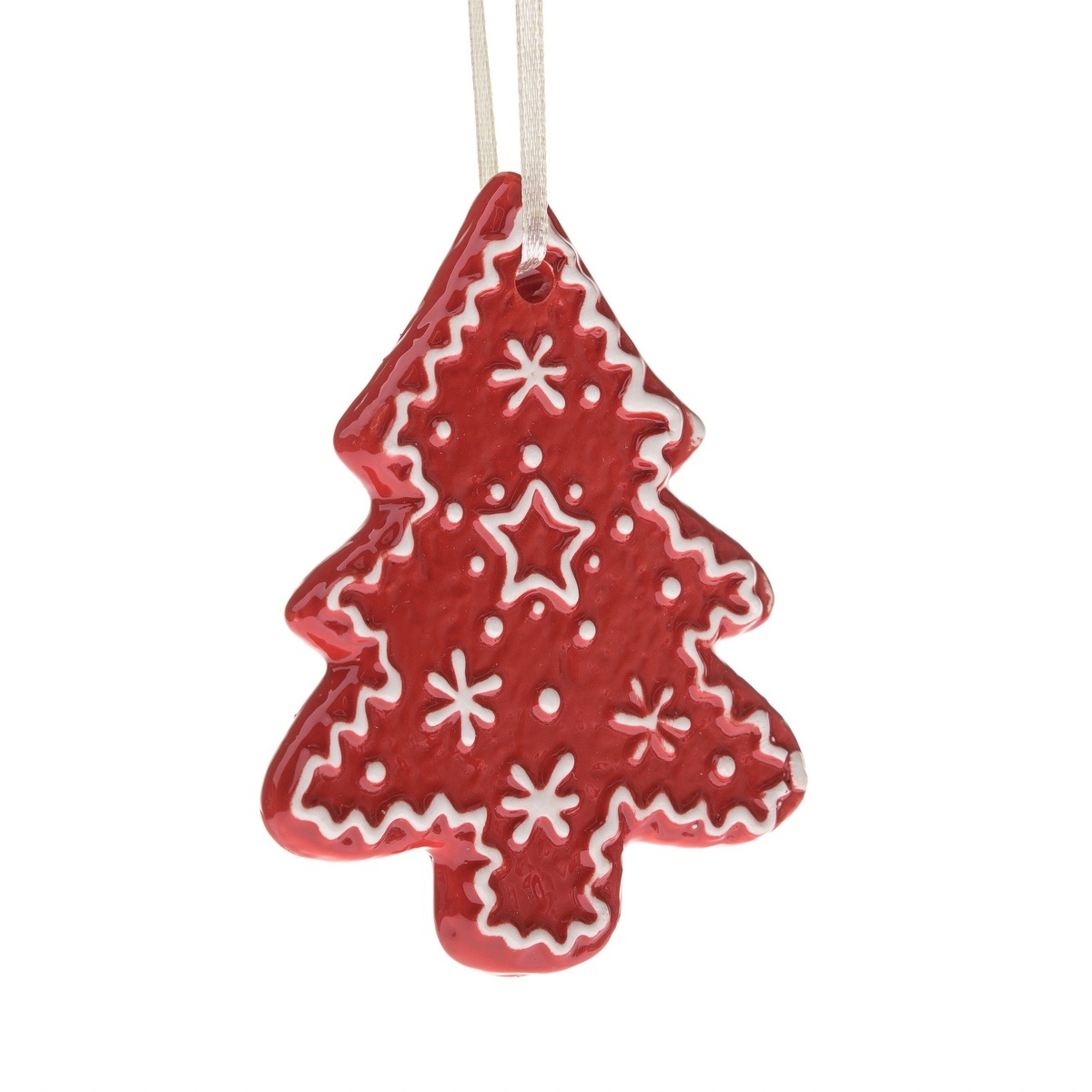 Keramická závesná dekorácia Stromček Keramická závesná dekorácia Stromček