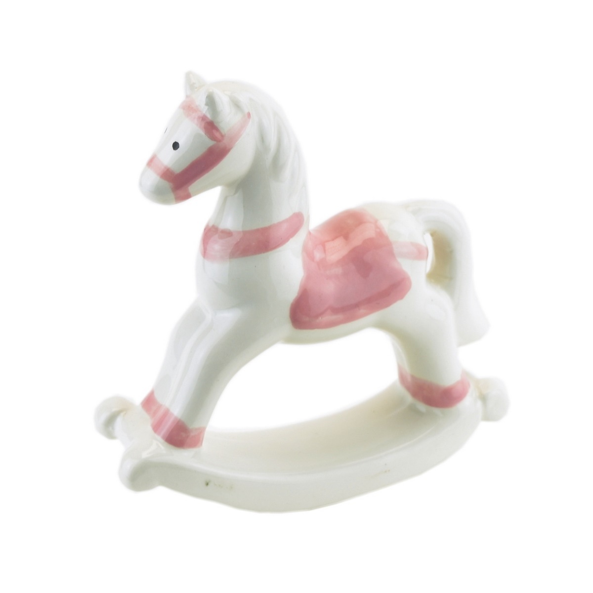Keramický hojdací kôň Keramický hojdací kôň