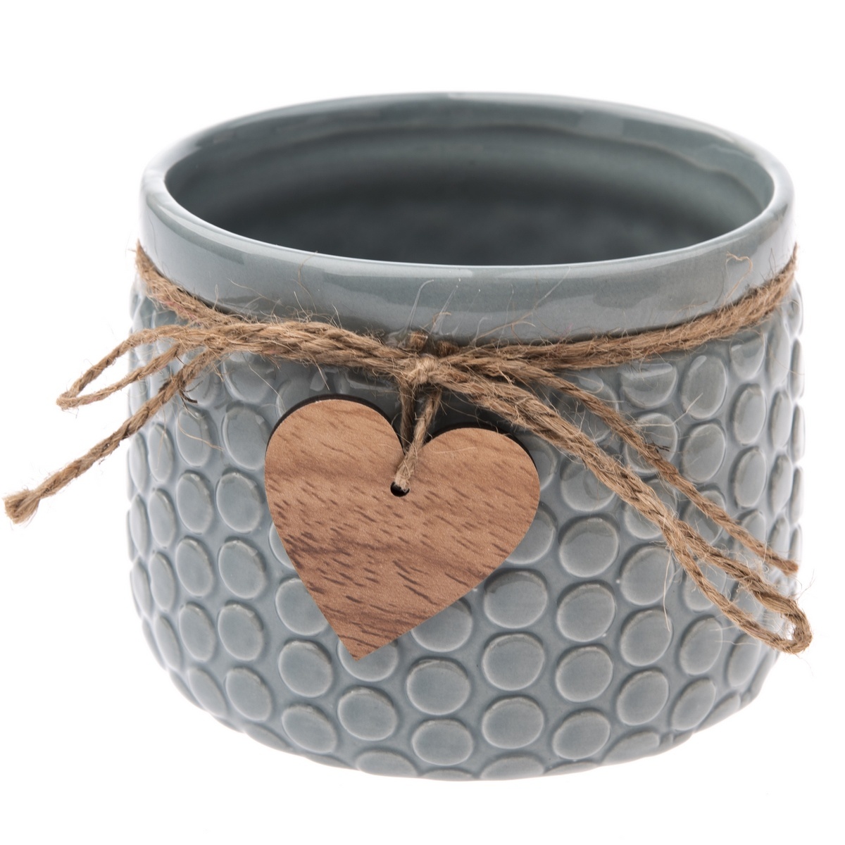 Keramický obal na kvetináč Heart