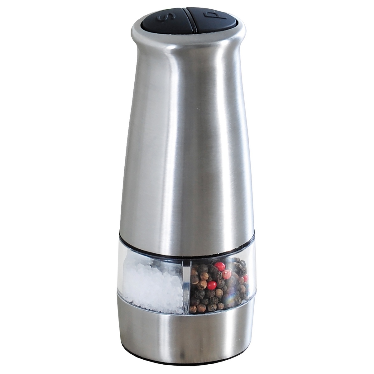 Kesper 13720 Elektrický kovový mlynček na korenie a soľ Kesper 13720 Elektrický kovový mlynček na korenie a soľ