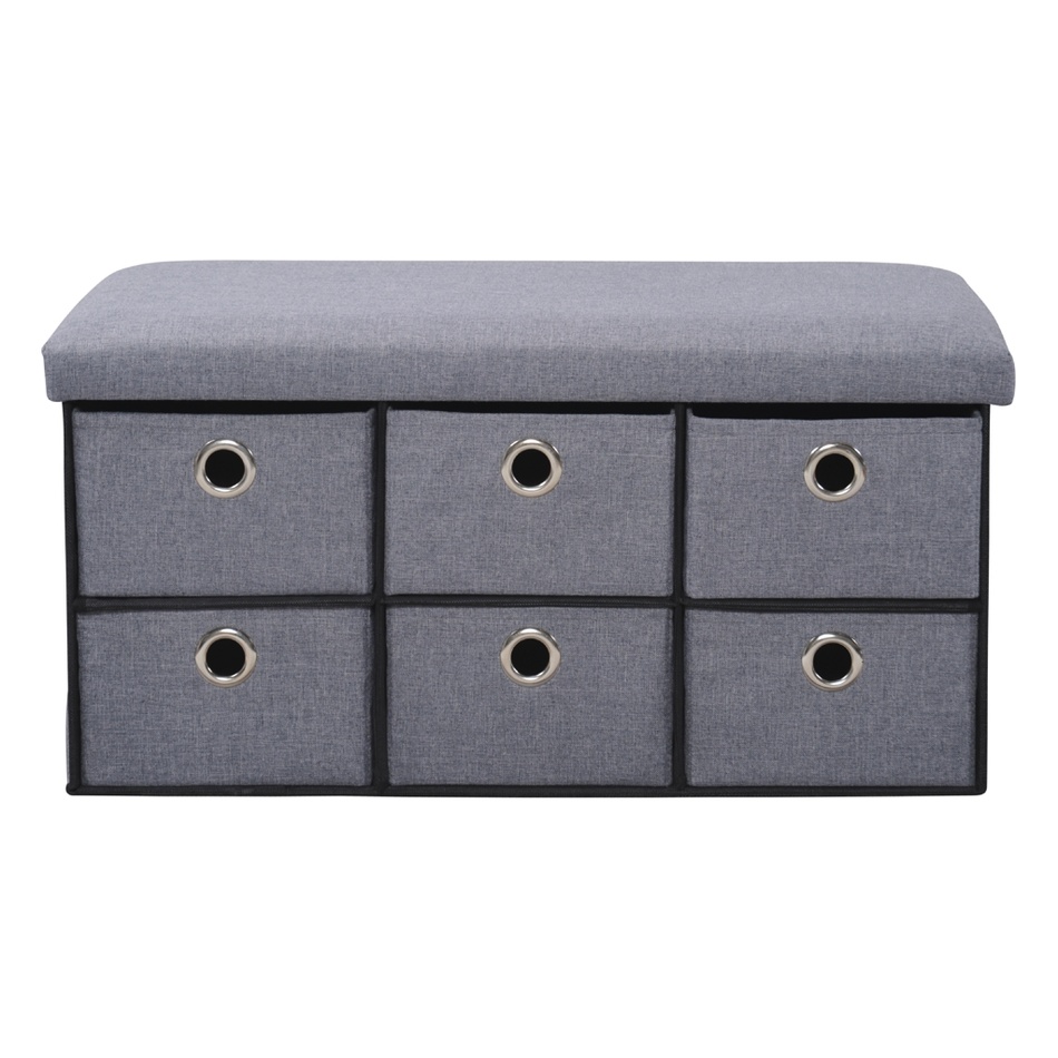 Kesper 15950 Čalúnená komoda 6 priehradok