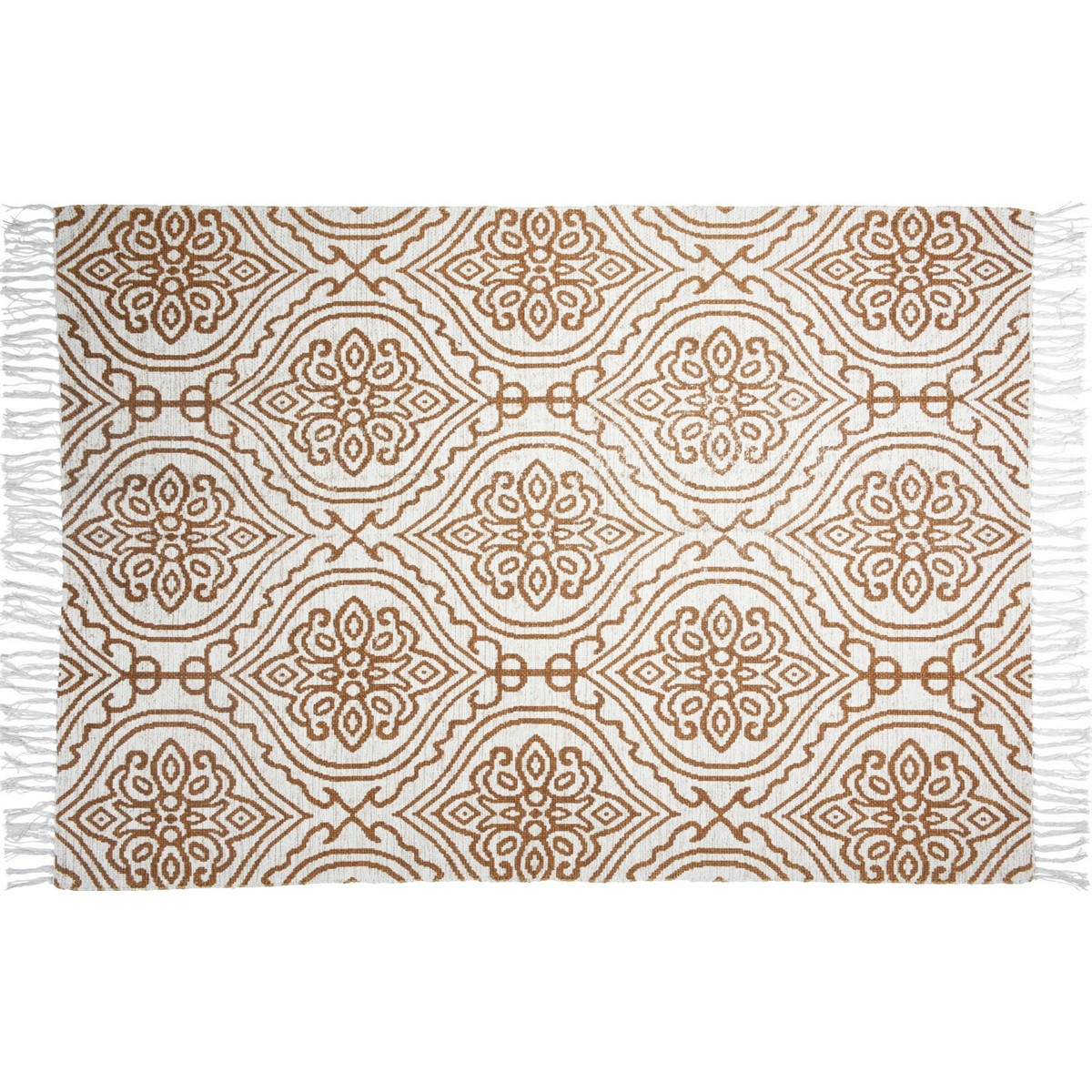 Koberec Tlač hnedá Koberec Tlač hnedá