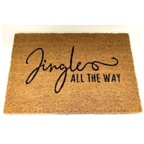 Kokosová rohožka Jingle all the way Kokosová rohožka Jingle all the way
