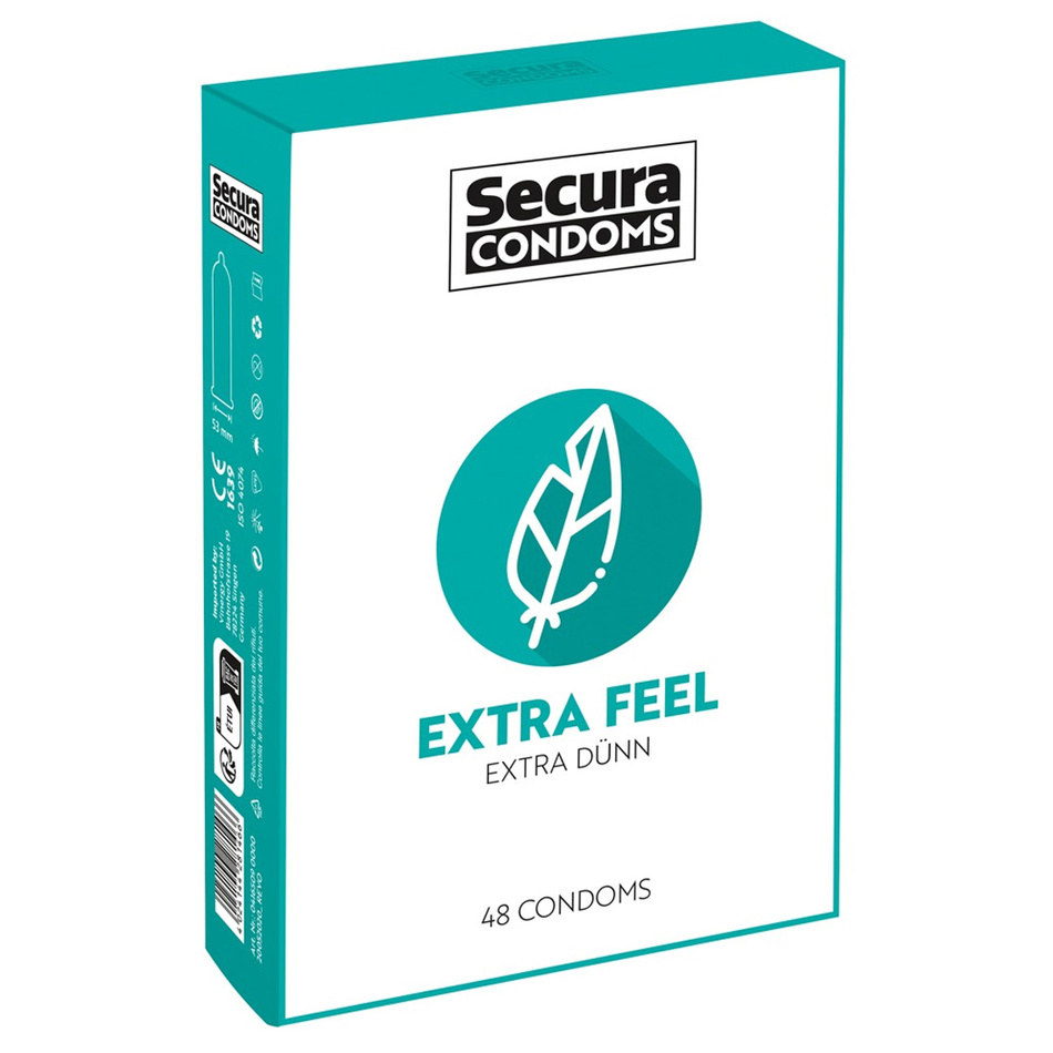 Kondómy Secura Extra Feel Kondómy Secura Extra Feel