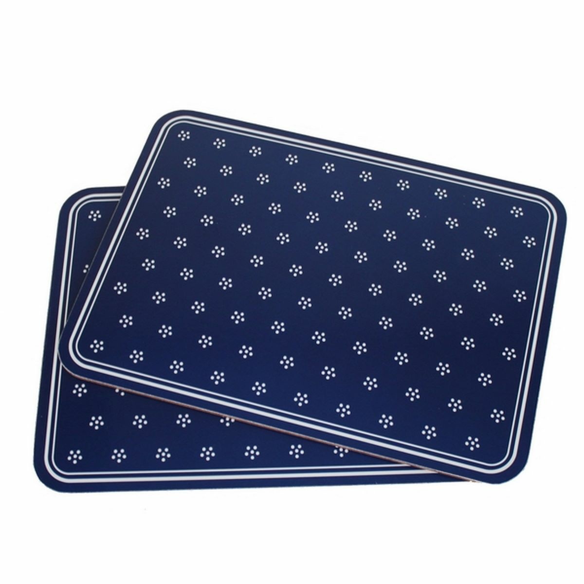 Korkové prestieranie Kvety modrá