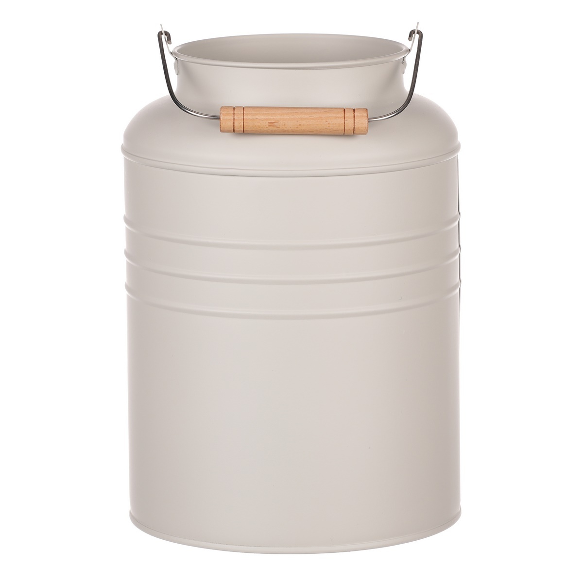 Kovová váza Pail sivohnedá Kovová váza Pail sivohnedá