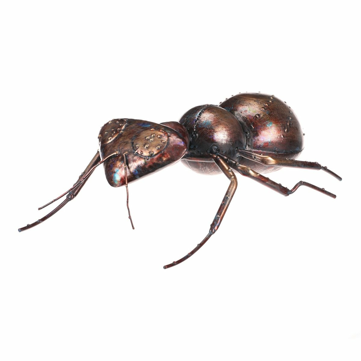 Kovová záhradná dekorácia Mravec