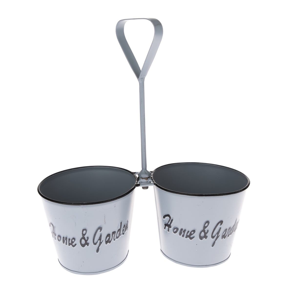Kovový obal na 2 kvetináče Home and Garden