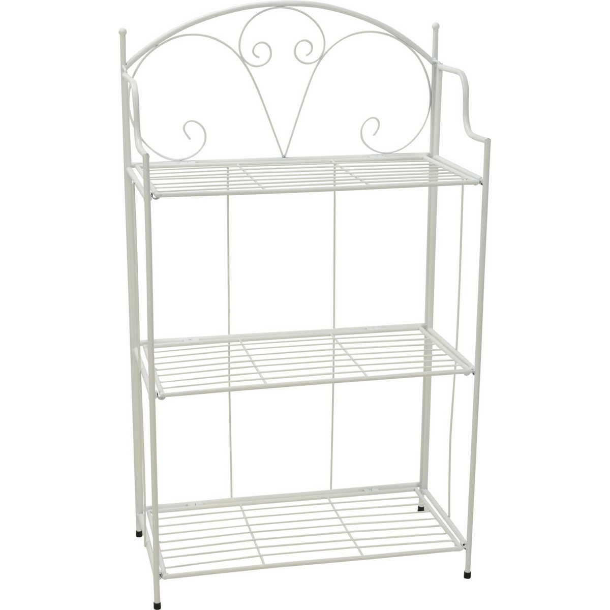 Kovový stojan na kvety Verona biela Kovový stojan na kvety Verona biela